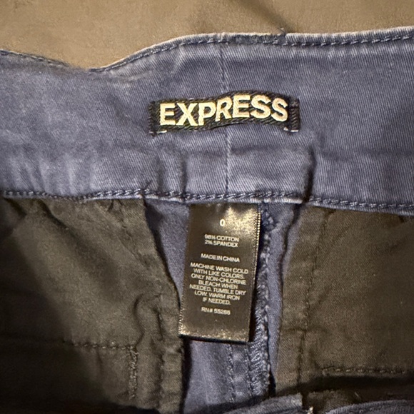 Express Blue Shorts - Picture 2 of 4